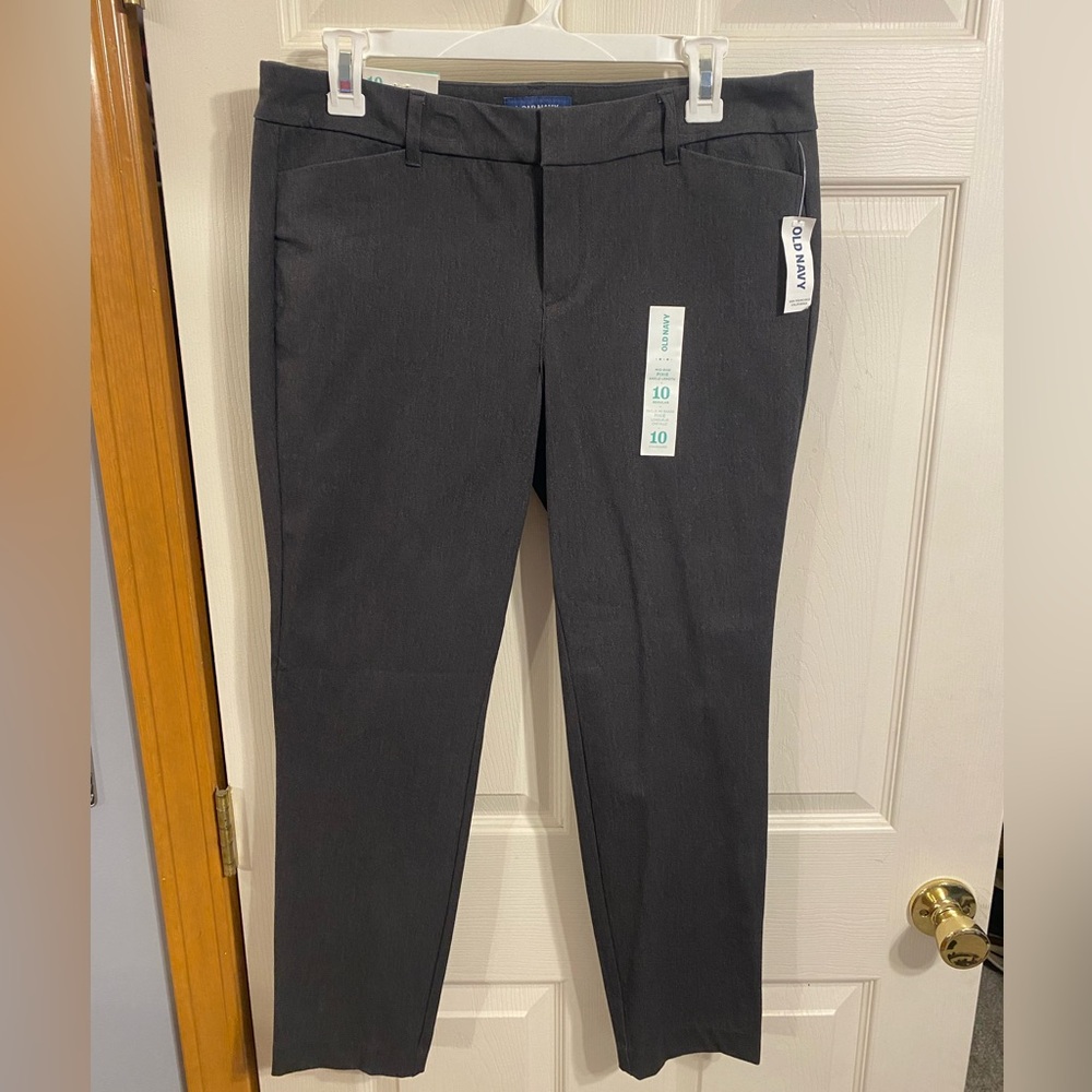 Old Navy Gray Pixie Dress Pants